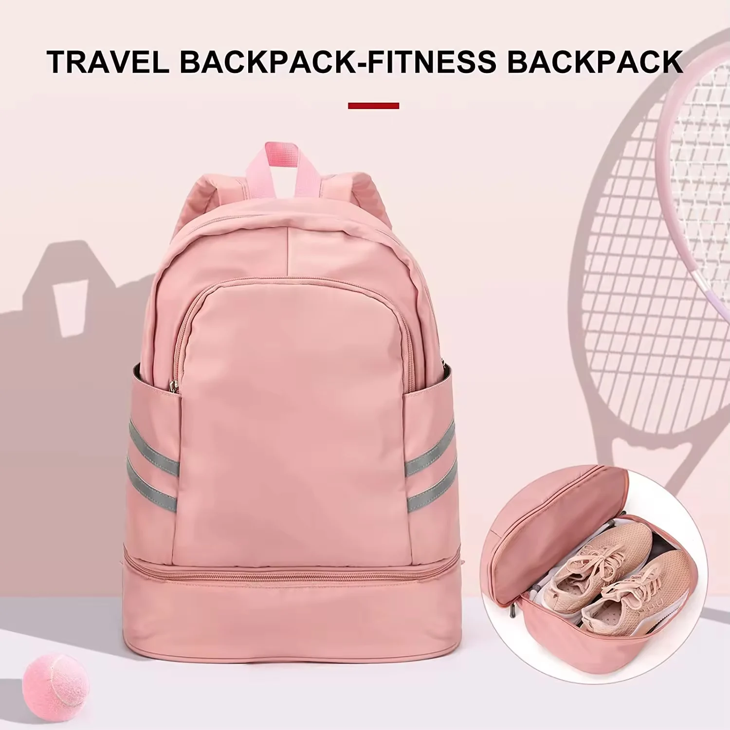 Custom Ultra-Light Nylon Casual Sports Backpack Outdoor Foldable