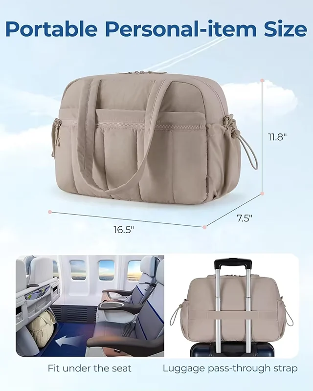 Custom Duffel Tote Bag Polyester Nylon Gym Weekender