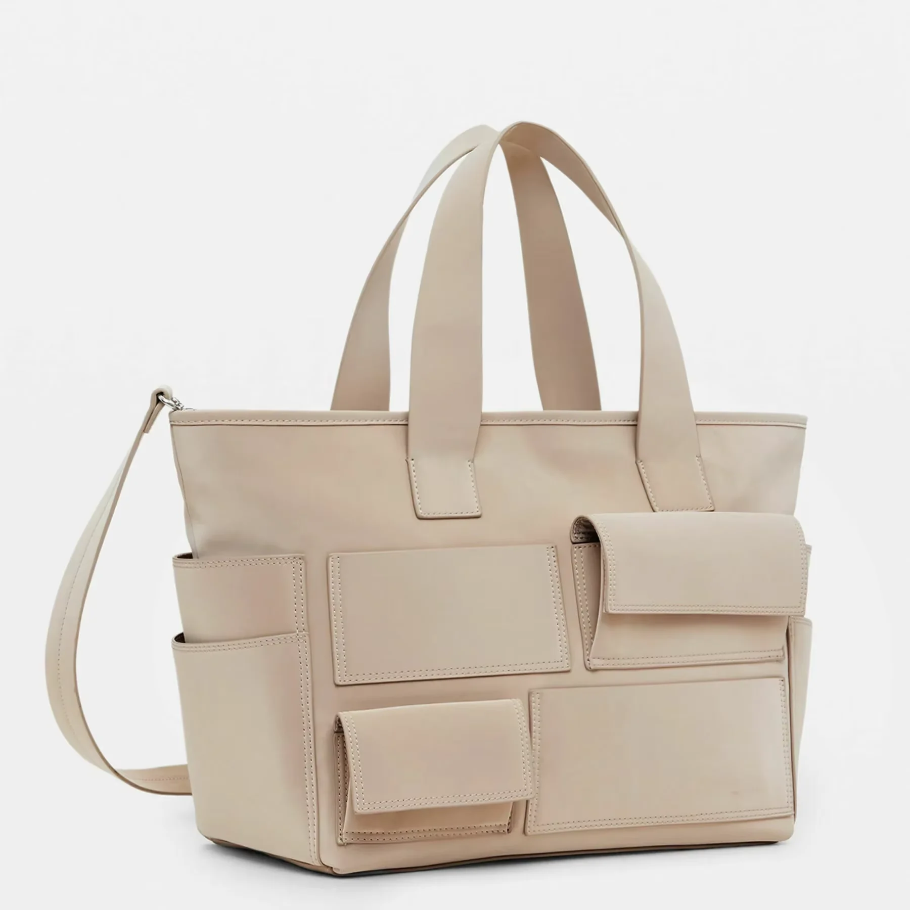 Custom Fashion Vegan Leather Women's Tote Shoulder Crossbody for private label bag manufacturing