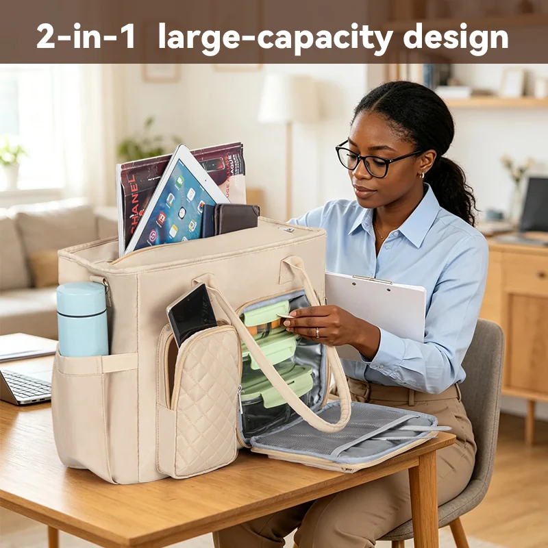 Tote bag en polyester pliable