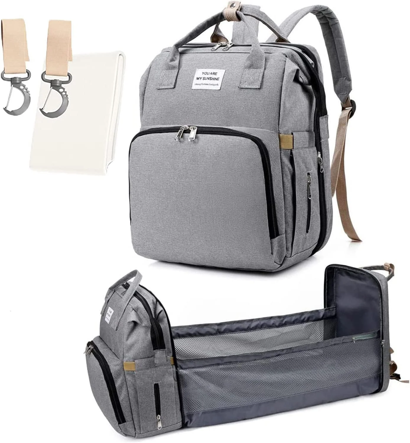 Custom Paaleras Baby Diaper Bag Large Capacity Changing