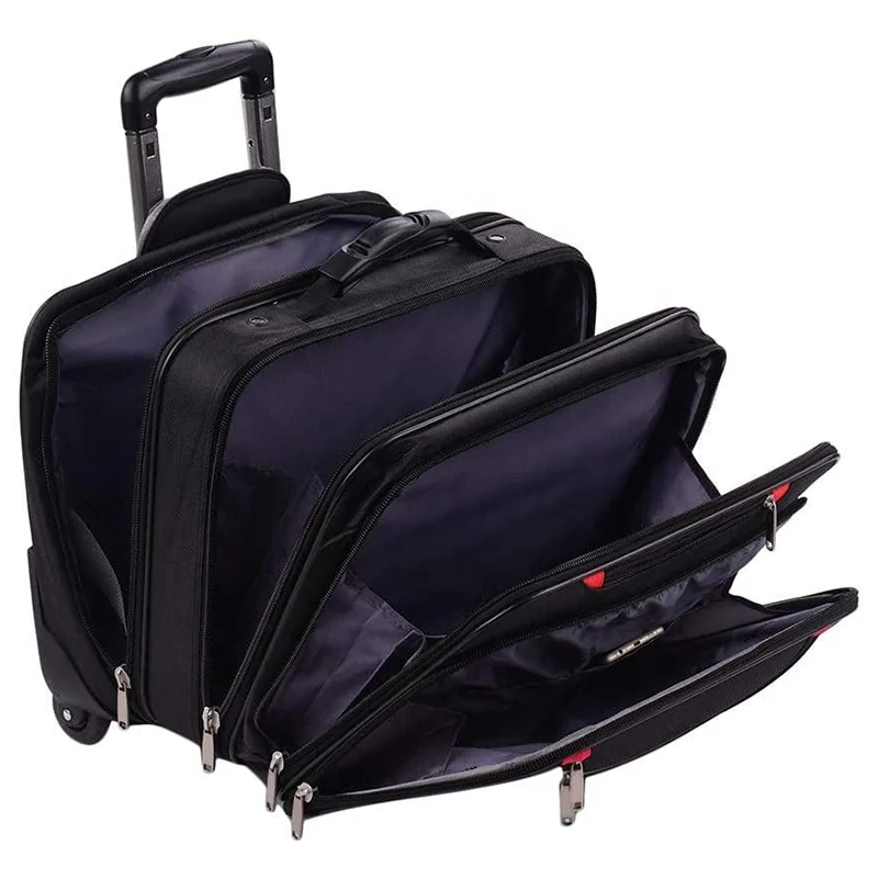 Modèle de sac sur mesure à roulettes